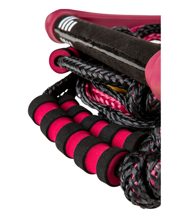 RONIX WOMENS BUNGEE SURF ROPE W/ 11" HANDLE w/ 25FT 4 SECT - MERLOT 2026