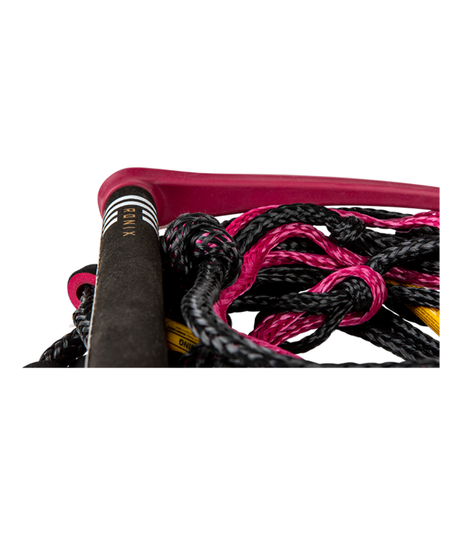 RONIX WOMENS BUNGEE SURF ROPE W/ 11" HANDLE w/ 25FT 4 SECT - MERLOT 2026