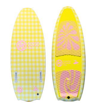KANUK KANUK LILY PRO WAKE SURF BOARD - YELLOW PICNIC 2026