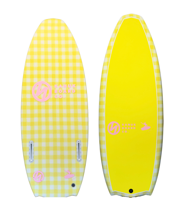 KANUK LILY PRO WAKE SURF BOARD - YELLOW PICNIC 2026
