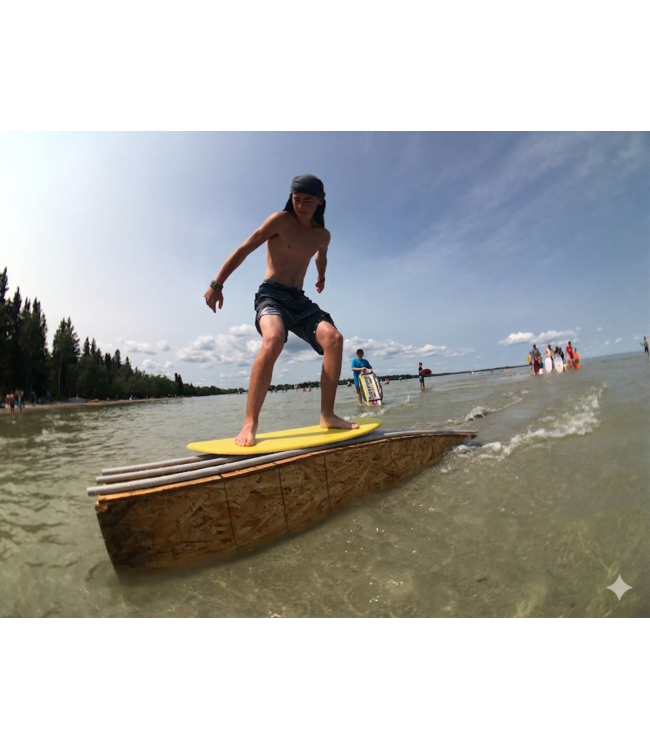 KAYOTICS CHANNEL ONE FOAM TOP SKIMBOARD HANG LOOSE 2026