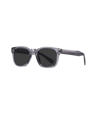 ASHBURY ASHBURY REMY TRANSPARENT GREY SUNGLASSES w/ GREY LENS