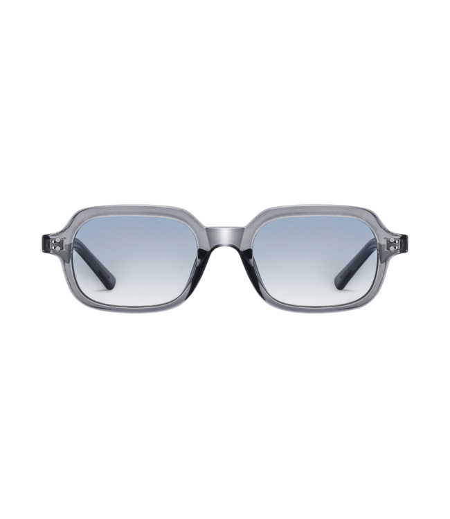 ASHBURY AZUL SLATE BLUE SUNGLASSES w/ GRAD LIGHT GREY LENS