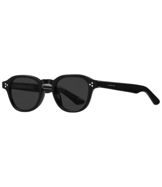 ASHBURY ASHBURY BELVEDERE BLACK GLOSS SUNGLASSES w/ GREY LENS
