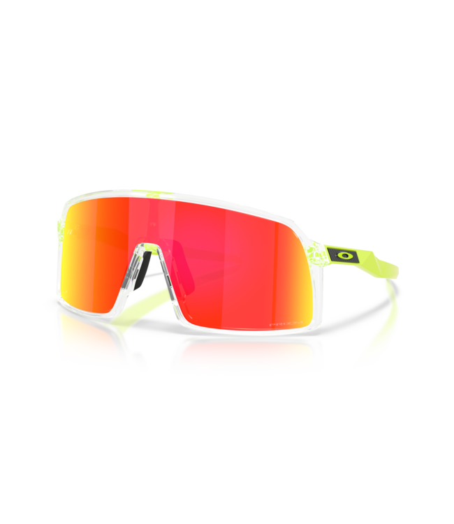 OAKLEY SUTRO CLEAR SUNGLASSES  w/PRIZM RUBY LENS