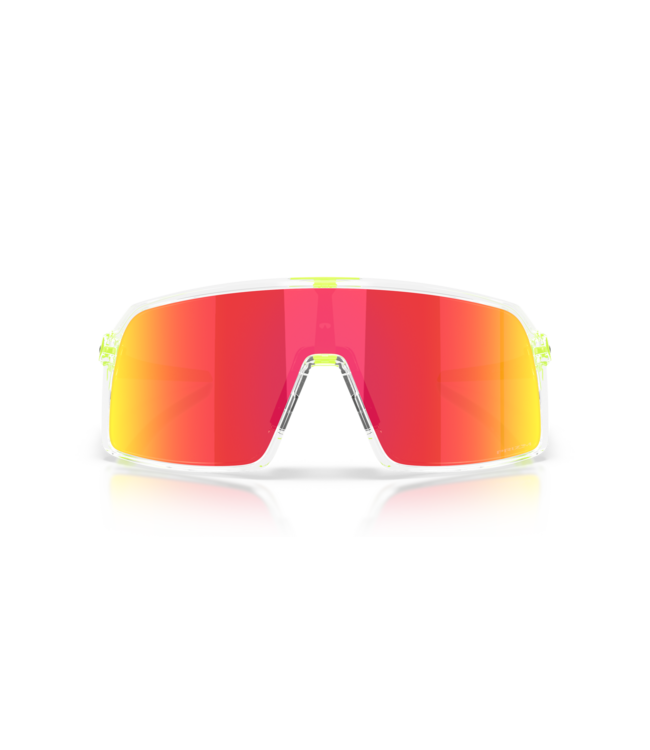 OAKLEY SUTRO CLEAR SUNGLASSES  w/PRIZM RUBY LENS