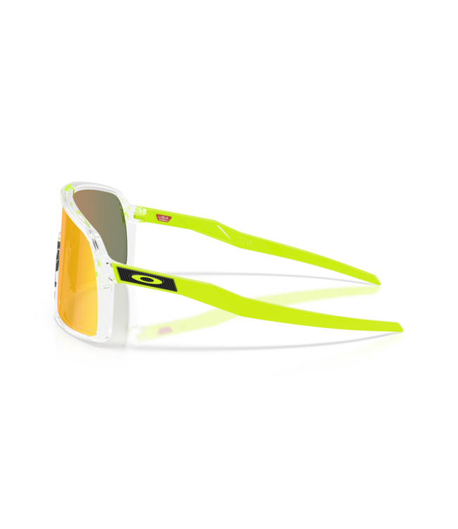 OAKLEY SUTRO CLEAR SUNGLASSES  w/PRIZM RUBY LENS