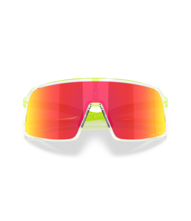 OAKLEY SUTRO CLEAR SUNGLASSES  w/PRIZM RUBY LENS