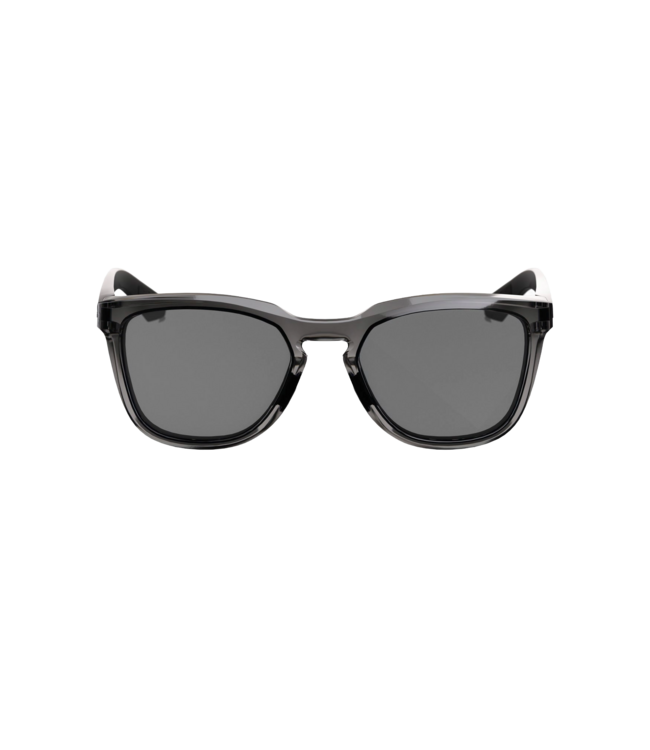 100% HUDSON TRANSLUCENT SMOKE SUNGLASSES w/ SMOKE