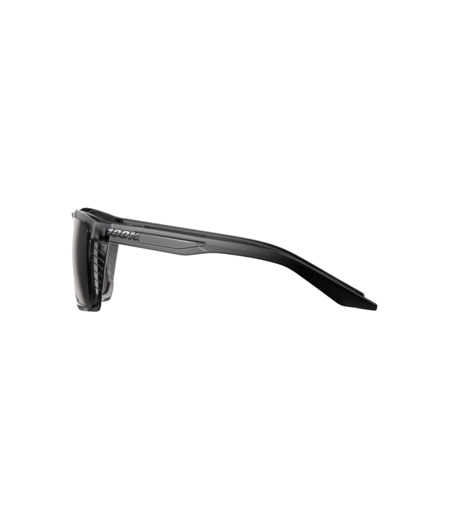 100% RENSHAW TRANSLUCENT SMOKE SUNGLASSES w/ SMOKE