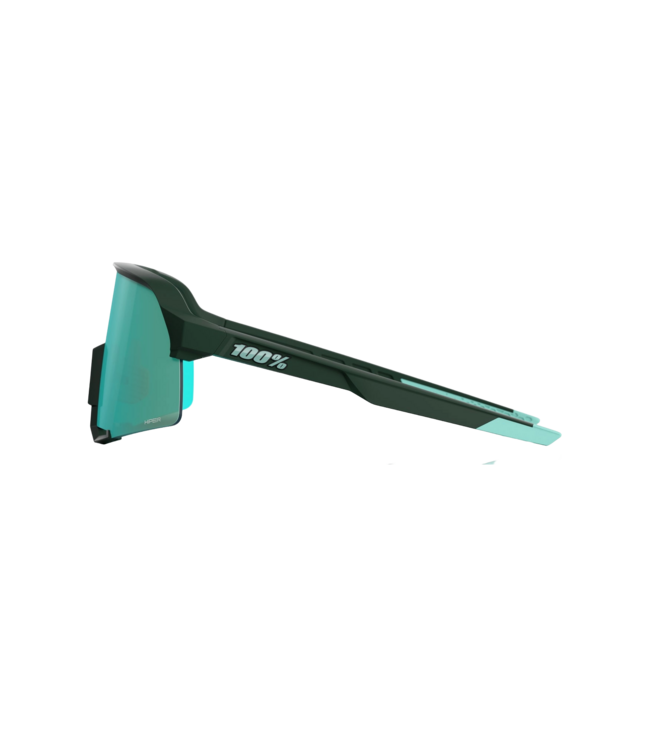 100% S3 SOFT TACT JUNIPER SUNGLASSES w/ HIPER MINT MIRROR
