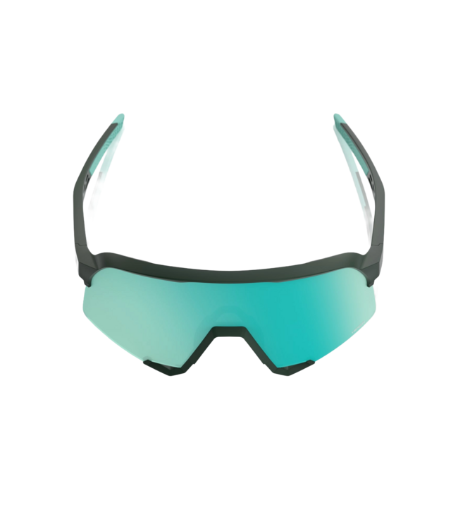 100% S3 SOFT TACT JUNIPER SUNGLASSES w/ HIPER MINT MIRROR