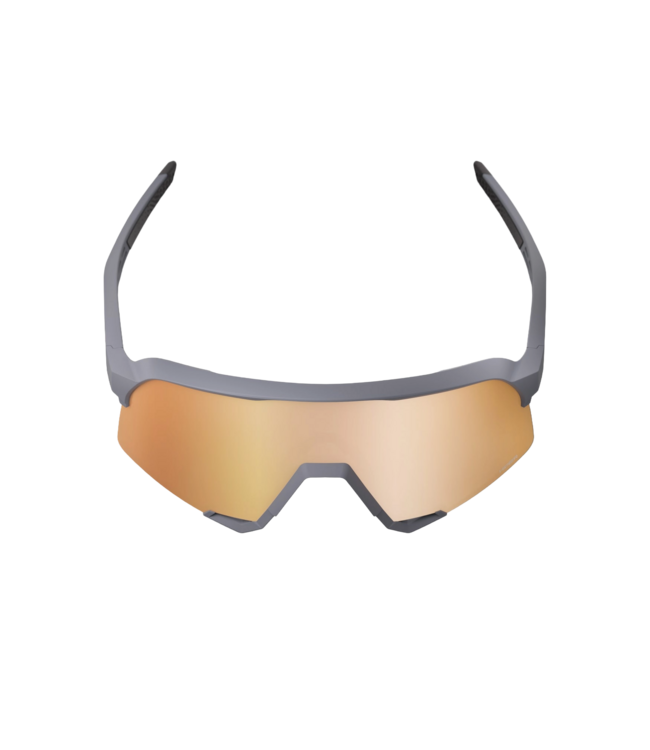 100% S3 SOFT TACT GREY SUNGLASSES w/ HIPER COPPER MIRROR