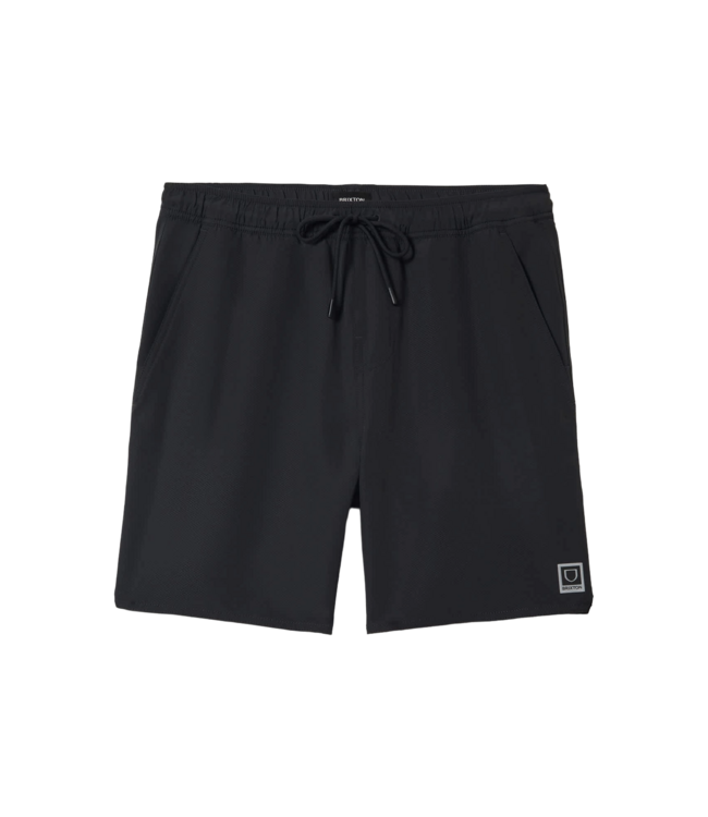 BRIXTON MENS JOURNEY ACTIVE SHORT BLACK
