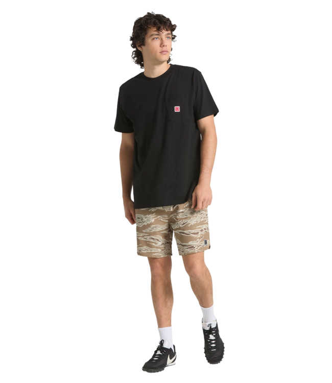 BRIXTON MENS JOURNEY ACTIVE SHORT OLIVE TIGER CAMO
