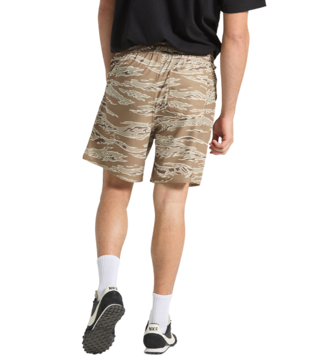 BRIXTON MENS JOURNEY ACTIVE SHORT OLIVE TIGER CAMO