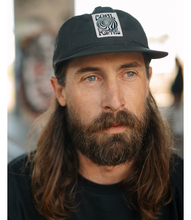 COAL MENS HARDIN STRAPBACK HAT BLACK PORTAL