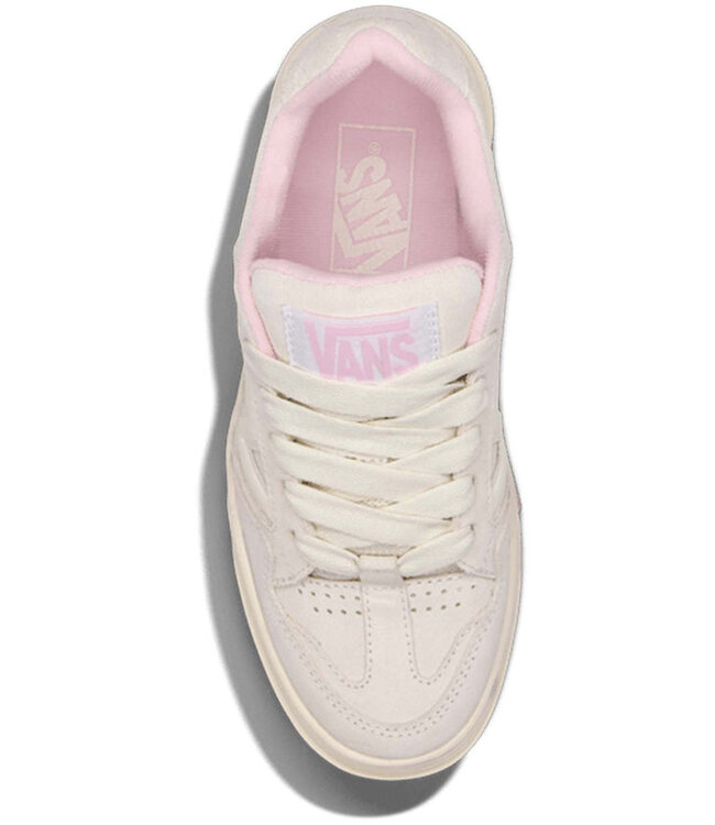VANS YOUTH GIRLS UPLAND SHOES MARSHMALLOW/PINK