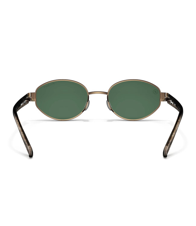BLENDERS AZURE EMERALD SUNGLASSES GLOSS BROWN w/ GREEN POLAR