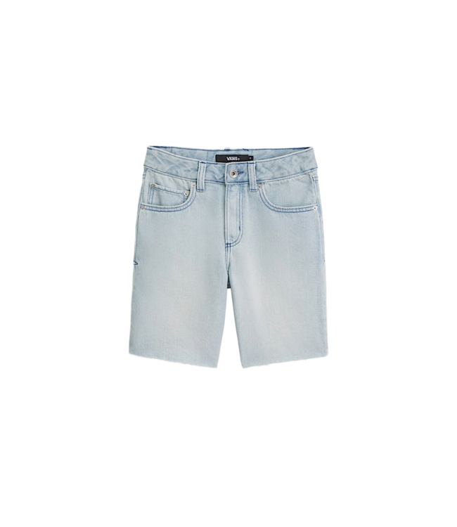 VANS YOUTH GIRLS SIRELLE CUT OFF JORTS SHORT LIGHT STONEWASH