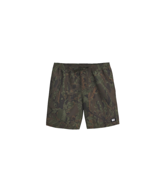 VANS VANS YOUTH BOYS PRIMARY II PRINTED ELASTIC BOARD-SHORTS (FRN)