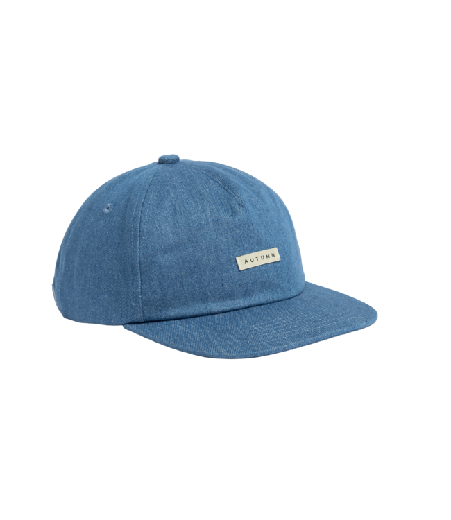 AUTUMN MIXED 5 PANEL SNAPBACK HAT DENIM