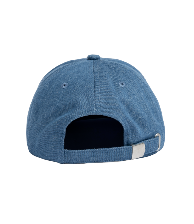 AUTUMN MIXED 5 PANEL SNAPBACK HAT DENIM