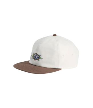 VANS VANS MENS HYPNOTIST JOCKEY SNAPBACK HAT EGRET