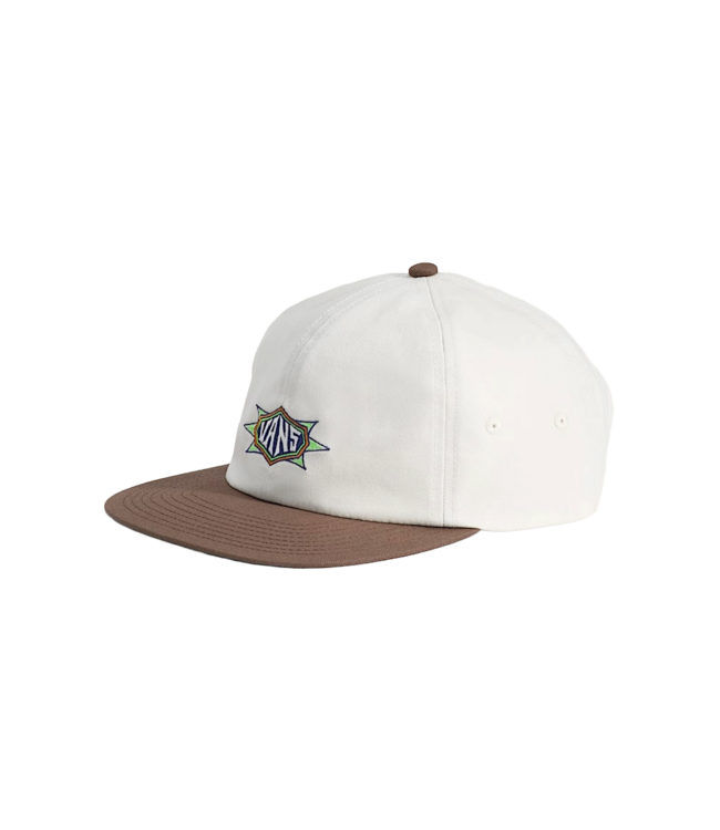 VANS MENS HYPNOTIST JOCKEY SNAPBACK HAT SP26 (C9F) EGRET