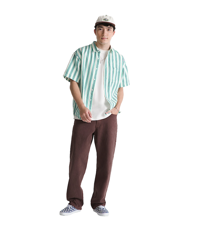 VANS MENS HYPNOTIST JOCKEY SNAPBACK HAT SP26 (C9F) EGRET