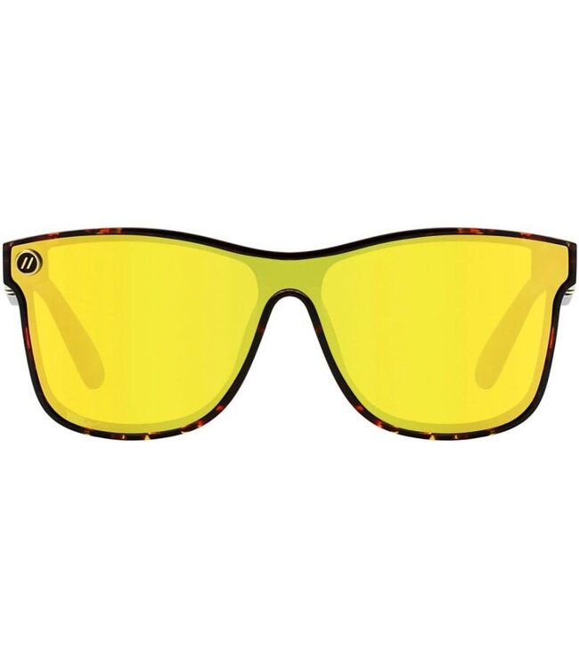 BLENDERS MILLENIA X2 KEEN SUNGLASSES GLOSS TORT w/ GOLD PLR LENS