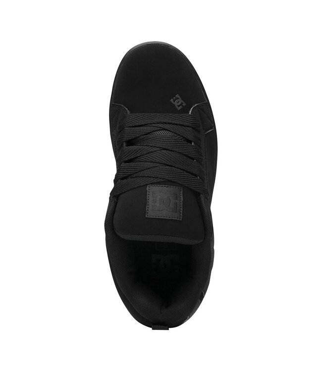 DC MENS COURT GRAFFIK SHOES BLACK/BLACK/BLACK
