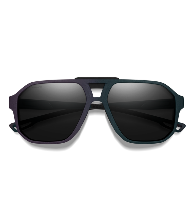 SMITH TRUSS MATTE FATHOM SUNGLASSES w/ CHROMAPOP BLACK POLARIZED