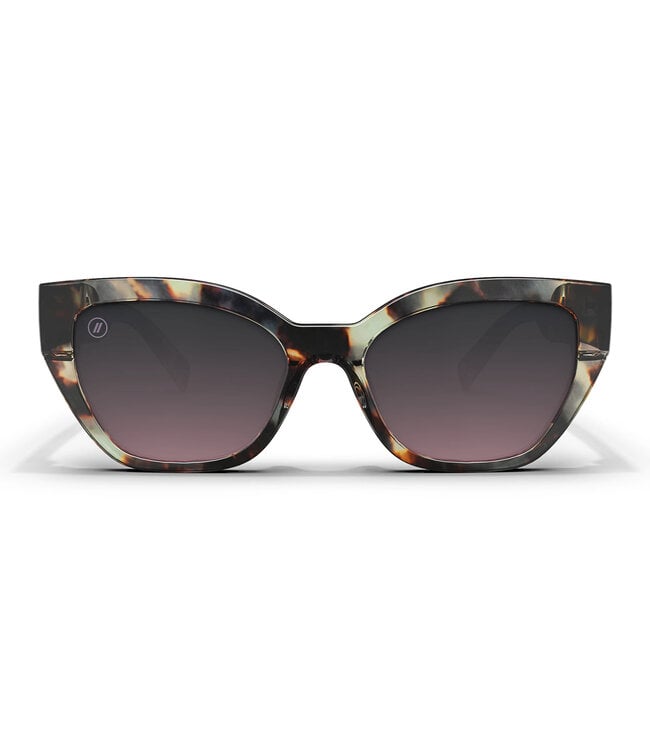 BLENDERS JADE SUNGLASSES LATTE TORT w/ PURPLE POLARIZED