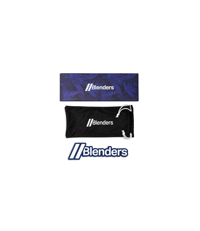 BLENDERS MEISTER X2 SUNGLASSES CRYSTAL BUTTERSCOTH w/  AMBER POLARIZED