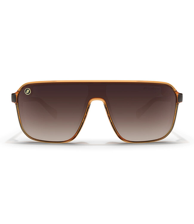 BLENDERS MEISTER X2 SUNGLASSES CRYSTAL BUTTERSCOTH w/  AMBER POLARIZED