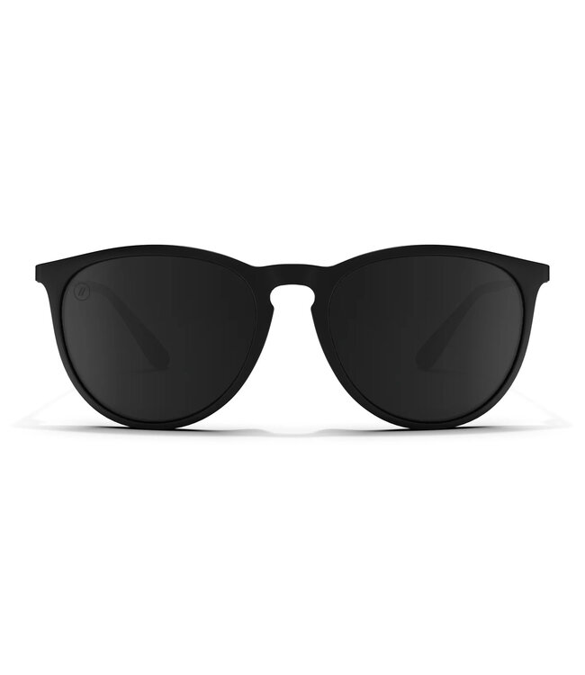 BLENDERS NORTH PARK SUNGLASSES MATTE BLACK w/ SMOKE POLAR