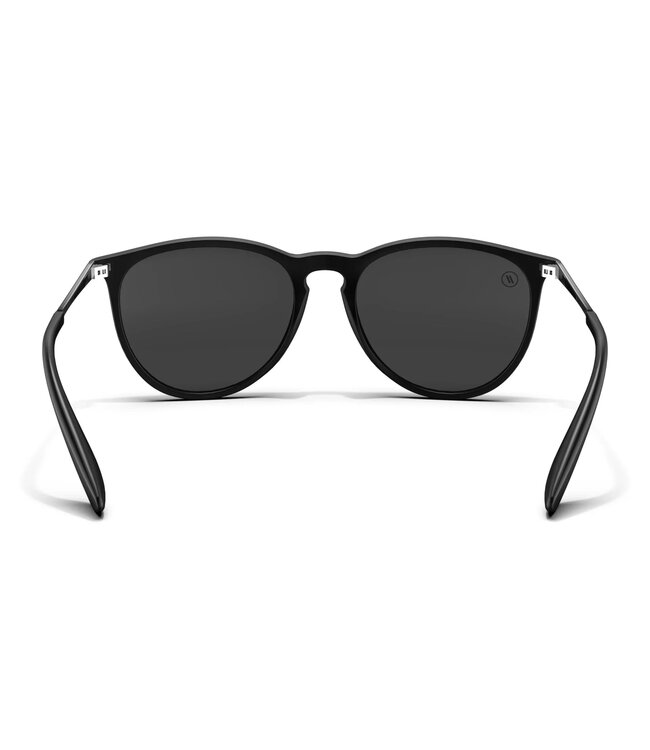 BLENDERS NORTH PARK SUNGLASSES MATTE BLACK w/ SMOKE POLAR