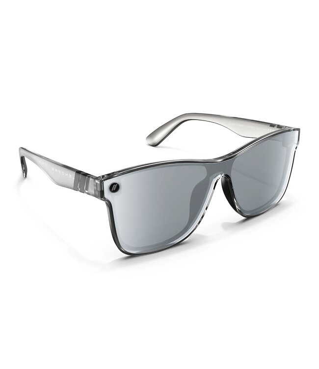 BLENDERS MILLENIA X2 SUNGLASSES SILVER STRIKE w/ PLATINUM SILVER POLARIZED MIRROR