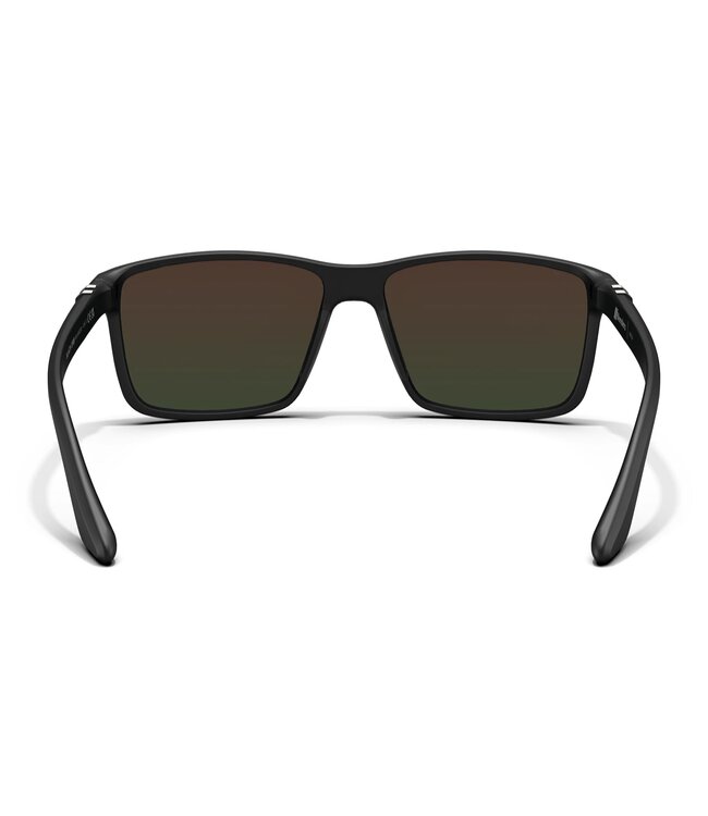 BLENDERS MESA SUNGLASSES MATTE BLACK w/ CRYSTAL ORB POLARIZED