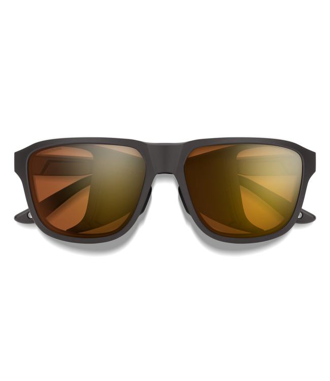SMITH EMBARK MATTE GRAVY SUNGLASSES w/CHROMAPOP GLACIER PHOTOCHROMATIC COPPER GOLD MIRROR