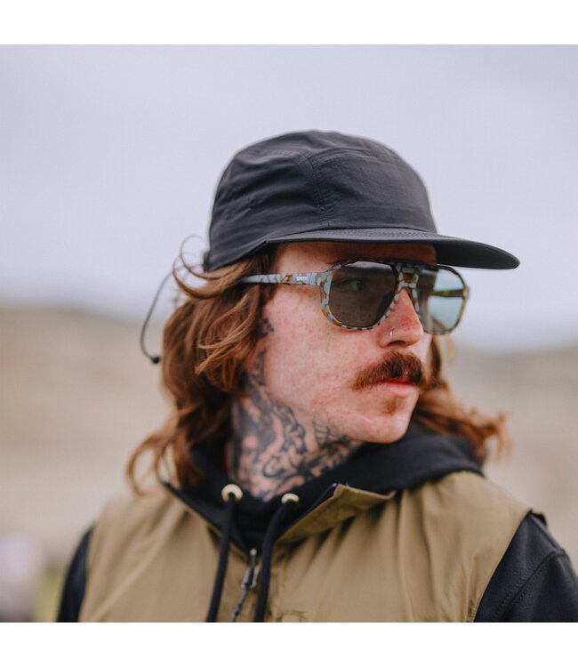 SMITH TRUSS MATTE FLINT TORT SUNGLASSES w/ CHROMAPOP SLATE