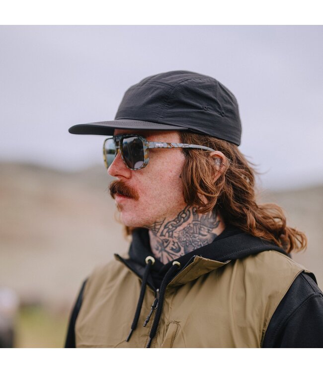 SMITH TRUSS MATTE FLINT TORT SUNGLASSES w/ CHROMAPOP SLATE
