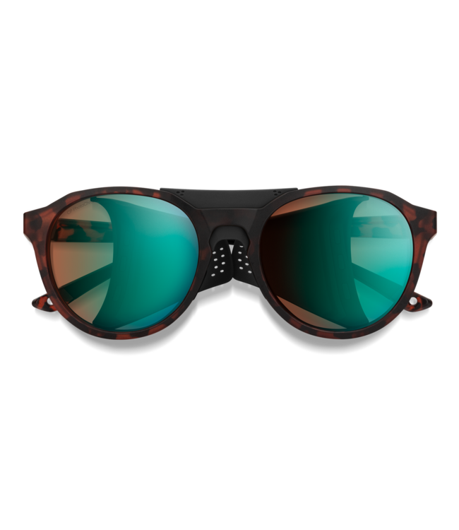 SMITH VENTURE MATTE TORT SUNGLASSES w/CHROMAPOP GLACIER COPPER OPAL PHOTOCHROMATIC MIRROR