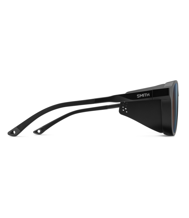 SMITH VENTURE MATTE BLACK SUNGLASSES w/CHROMAPOP GLACIER COPPER BLUE PHOTOCHROMATIC MIRROR