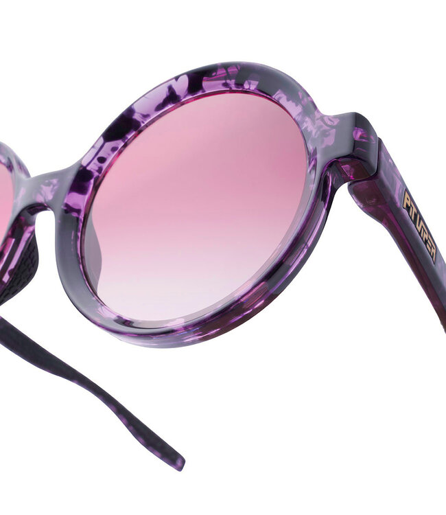 PIT VIPER THE PORT TORT MOONER SUNGLASSES w/ROSE