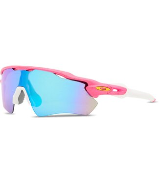 OAKLEY OAKLEY RADAR EV PATH NEON PINK SPLATTER SUNGLASSES w/ PRIZM SAPPHIRE