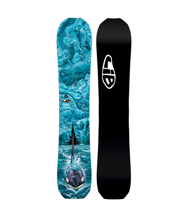 LIB TECH MENS GOLDEN ORCA SNOWBOARD 2027