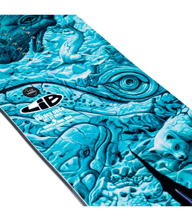 LIB TECH MENS GOLDEN ORCA SNOWBOARD 2027