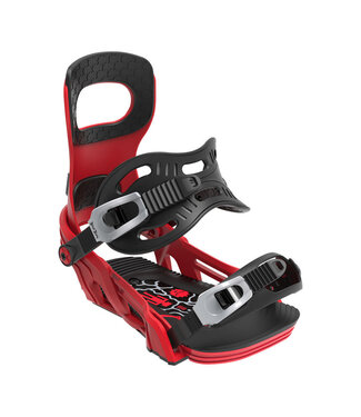 BENT METAL BENT METAL MENS JOINT SNOWBOARD BINDINGS RED 2027